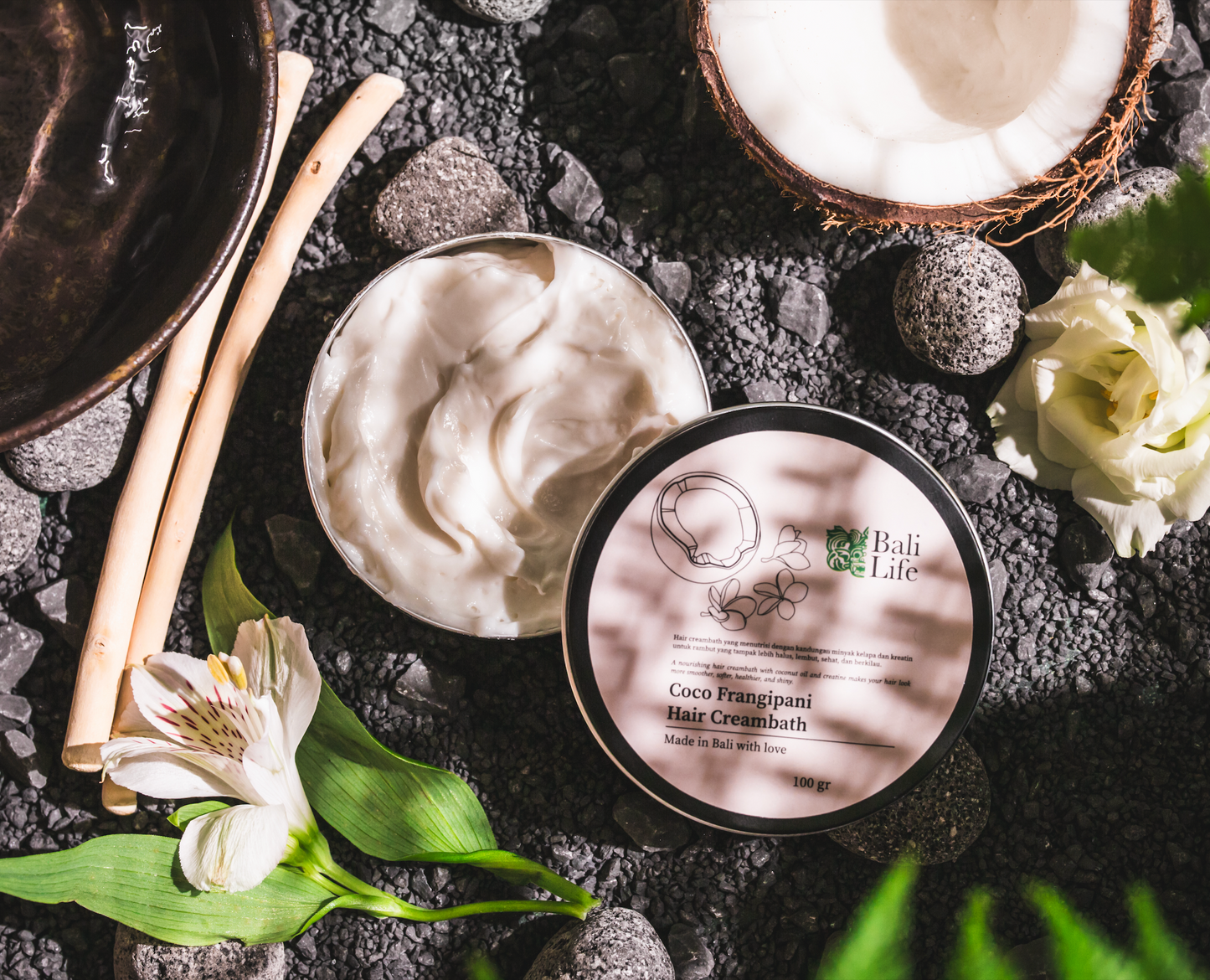 Lembut Bagno di crema per capelli