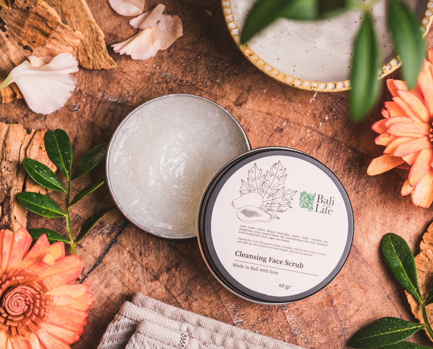 Benar Exfoliante facial